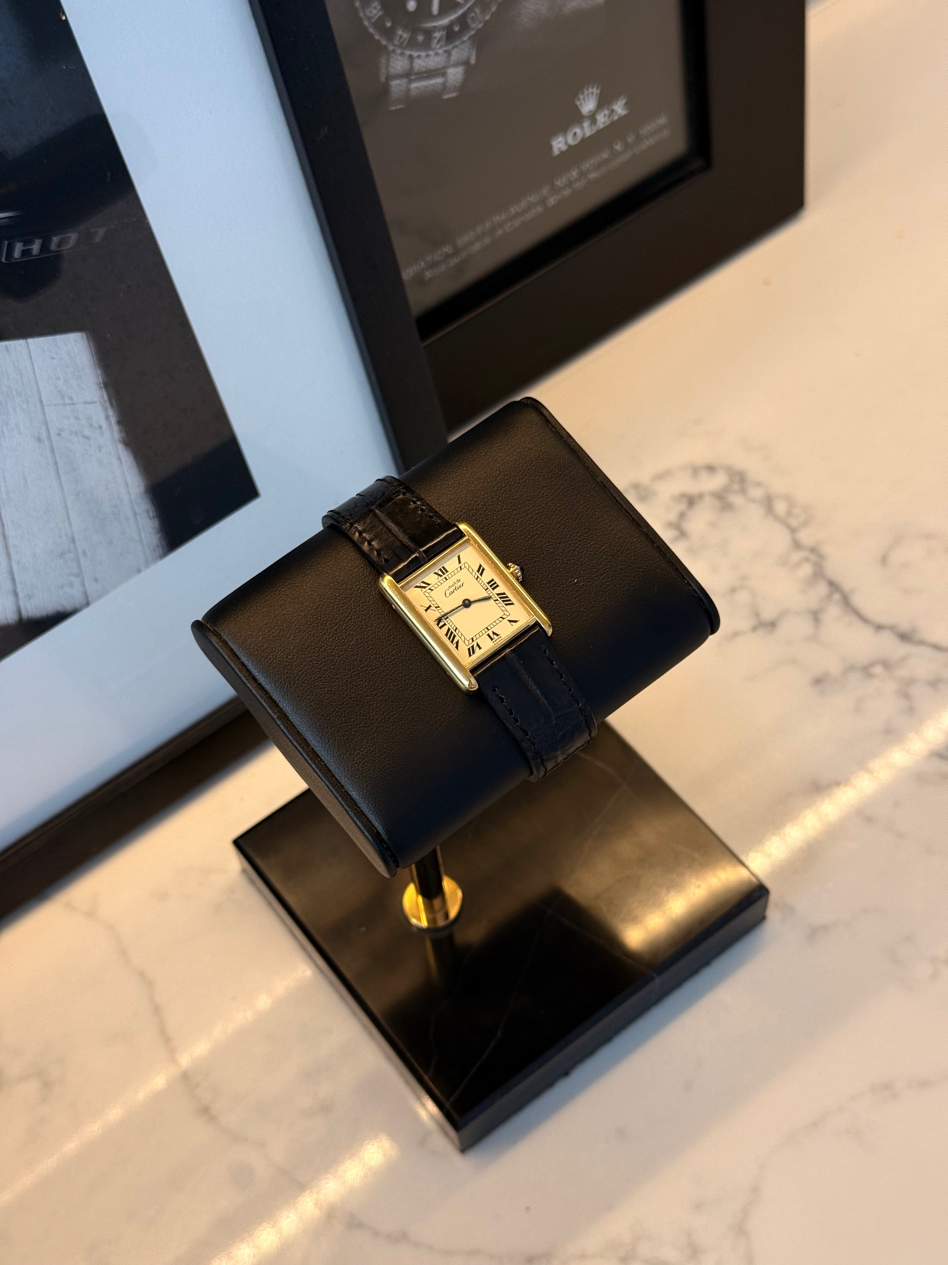 Cartier Tank Vermeil 'LM'