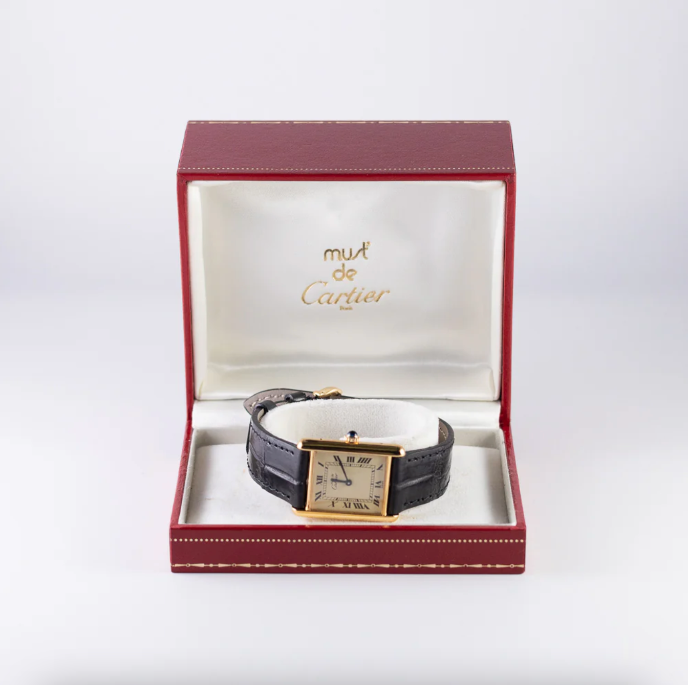 Cartier Tank Vermeil 'LM'